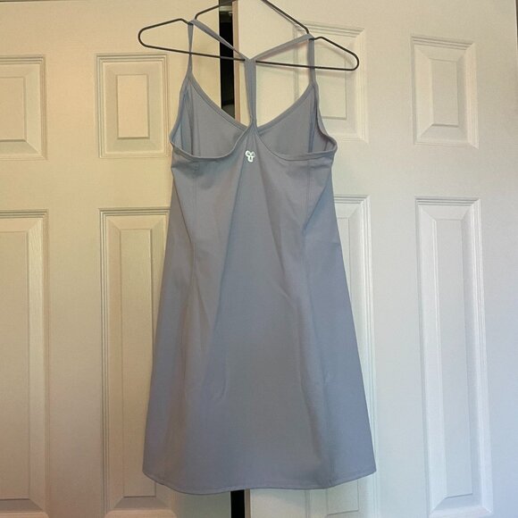 TNACTION Athleisure Spaghetti Strap Dress – Light Blue – Size Small - Picture 3 of 5